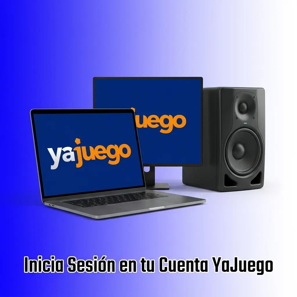 Pantalla de inicio de sesión en YaJuego casino online con formulario de acceso a cuenta