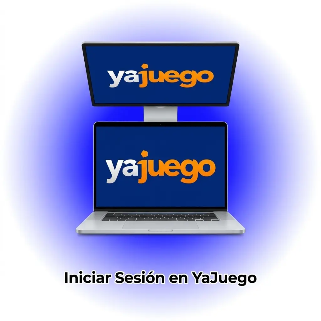 Botón de inicio de sesión en YaJuego para acceder a tu cuenta desde Colombia en computador o móvil