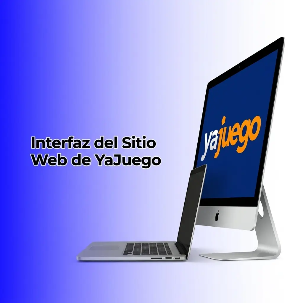 Interfaz del sitio web de YaJuego con navegación clara, secciones de casino, apuestas deportivas y promociones activas.