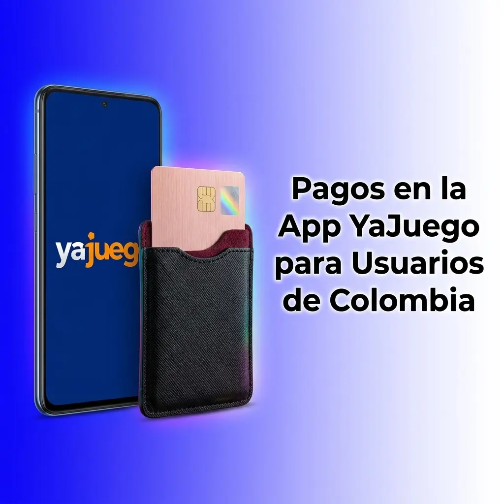 Métodos de pago en la app YaJuego Colombia: Visa, Mastercard, PSE, Efecty y más opciones disponibles.