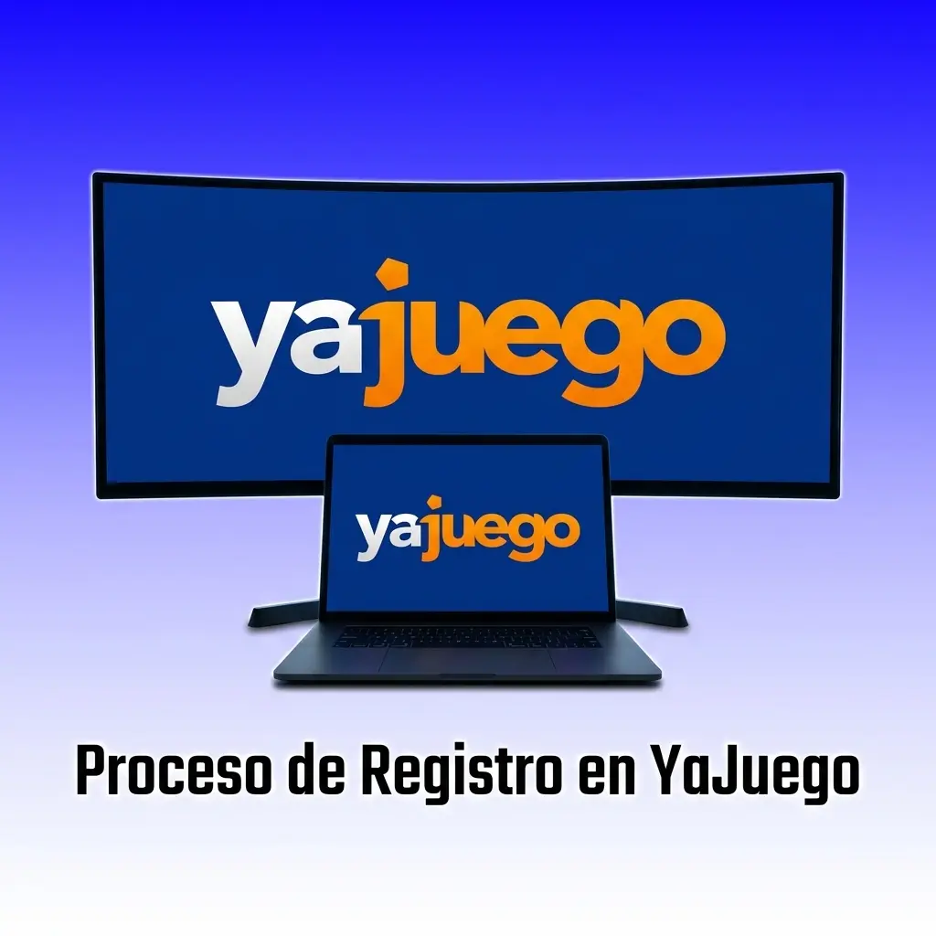 Pasos del proceso de registro en YaJuego con formulario y bono de bienvenida del 50% hasta COP 100.000