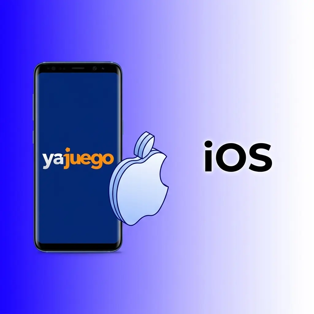 Icono de iOS con instrucciones para agregar YaJuego a la pantalla de inicio en iPhone y iPad con Safari